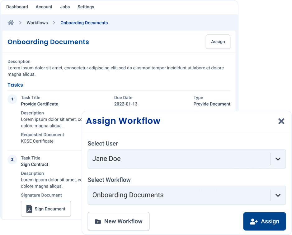 Onboarding with Elevolt